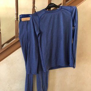 REI Youth base layer top and bottom XL
